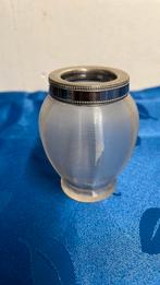 Antiek Lepelvaasje van Fries Ribglas of draadglas, Ophalen of Verzenden