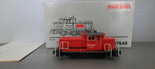 Marklin BR360 DB Cargo digitaal 37649, Hobby en Vrije tijd, Modeltreinen | H0, Zo goed als nieuw, Locomotief, Wisselstroom, Märklin