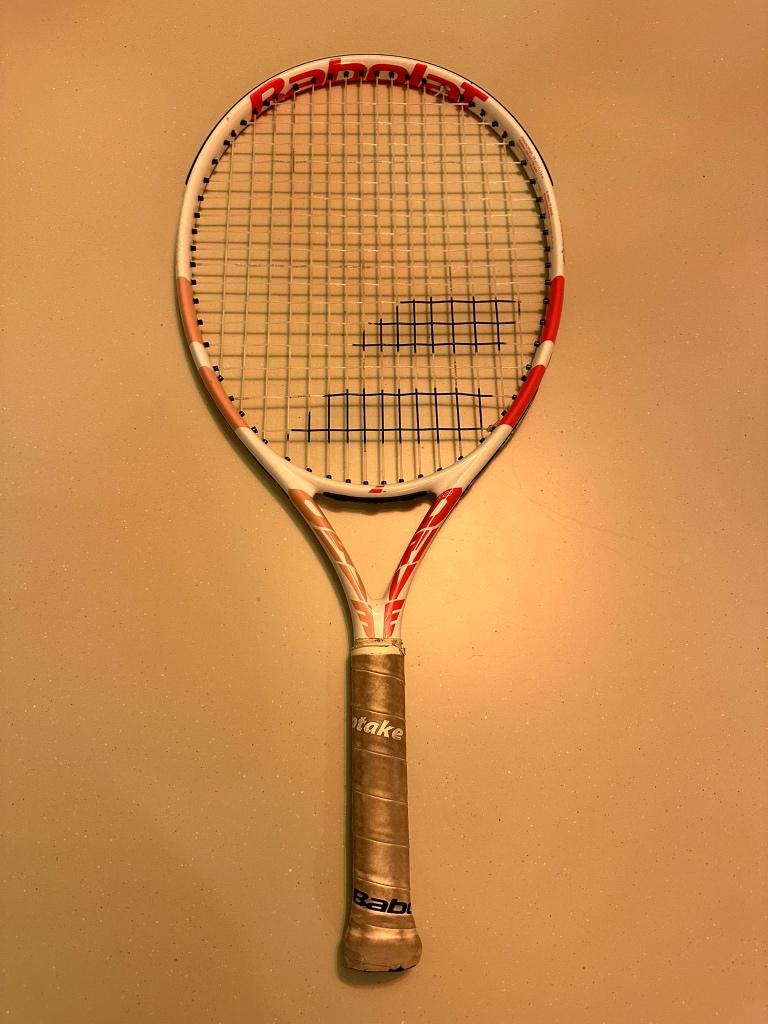 Tennisracket Babolat Drive Junior 23, Ophalen of Verzenden, Zo goed als nieuw, L0, Racket