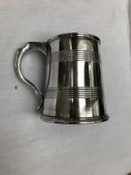 One Pint Bier pull van Walker & Hall Sheffield, zilverplated, Verzenden, Zilver