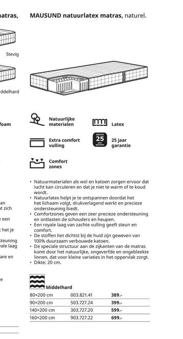 Vintage Twijfelaar + Ikea Maudsund Matras - afbeelding 6