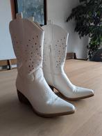 Witte cowboylaarzen maat 41, Kleding | Dames, Schoenen, Ophalen of Verzenden, Zo goed als nieuw, Wit