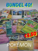 Originele Pokémon kaarten – 40 stuks, Ophalen of Verzenden, Zo goed als nieuw, Meerdere kaarten, Foil