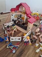 Veel playmobil: retro speeltuin, manege, paarden, etc., Complete set, Gebruikt, Ophalen of Verzenden