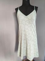 Primark dames sleepdress mintgroen met witte bloemen, Primark, Ophalen of Verzenden, Gedragen, Maat 38/40 (M)