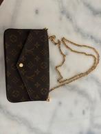Louis Vuitton tas met bon, Sieraden, Tassen en Uiterlijk, Tassen | Damestassen, Ophalen of Verzenden, Zo goed als nieuw, Bruin