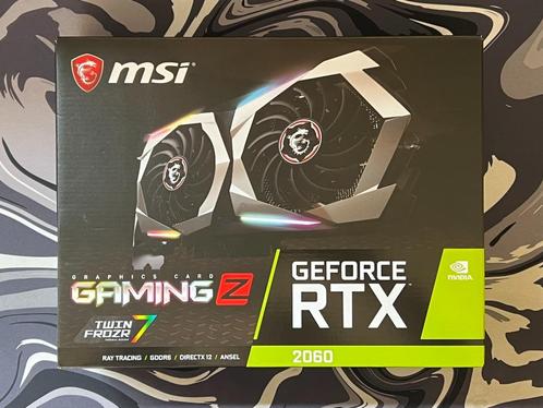 MSI GeForce RTX 2060 GAMING Z 6G, Computers en Software, Videokaarten, Gebruikt, Nvidia, PCI-Express 3.0, GDDR6, HDMI, DisplayPort