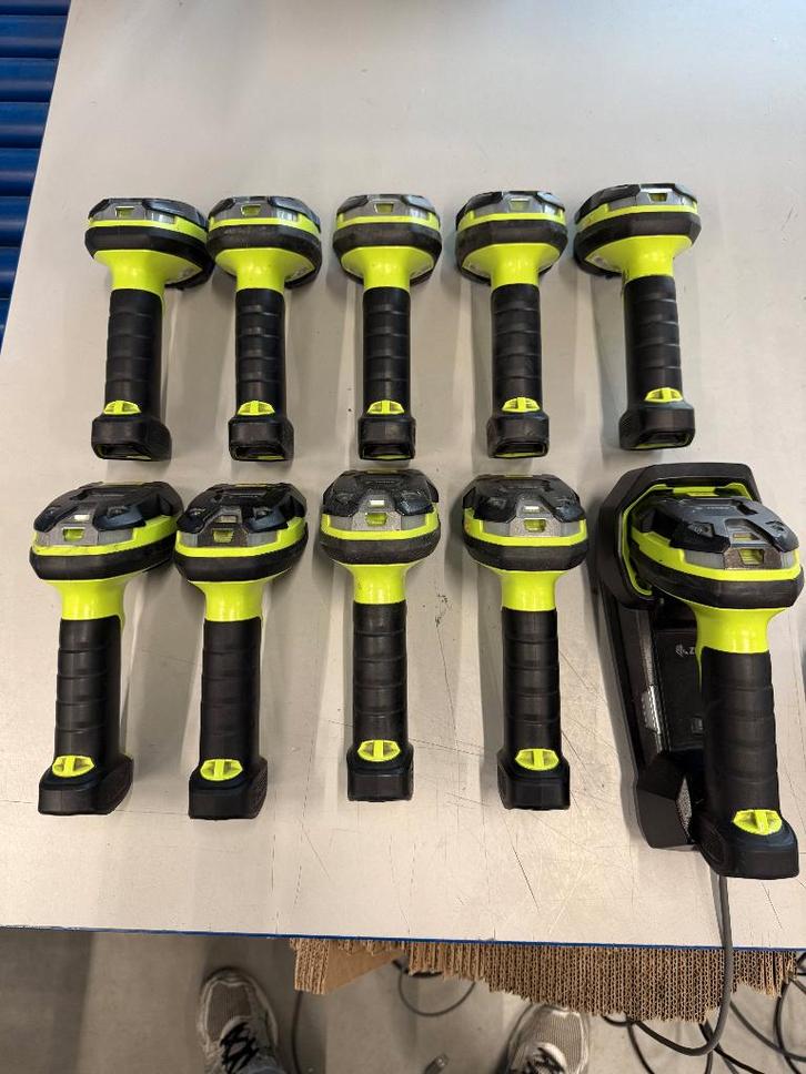 Zebra LI3678-ER scanners, 10 st., incl. acc., perfecte staat, Computers en Software, Scanners, Zo goed als nieuw, Barcodescanner