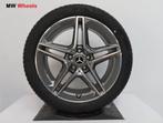 Mercedes A Klasse W177 CLA 18 inch AMG velgen winterbanden, Auto-onderdelen, Banden en Velgen, 18 inch, Gebruikt, Banden en Velgen