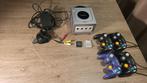 Nintendo Gamecube met 4 controllers, memcards en games, Met games, Ophalen of Verzenden, Zo goed als nieuw, Met 3 controllers of meer
