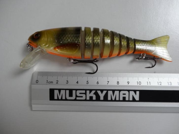 Kunstaas: DAM Effzett Viper 135 Floating Pluggen, Watersport en Boten, Hengelsport | Roofvissen, Gebruikt, Overige typen, Verzenden