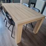 Eettafel 160x90, Ophalen, 50 tot 100 cm, Zo goed als nieuw, 150 tot 200 cm
