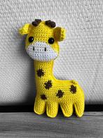 Nieuwe gehaakte platte knuffel giraffe, Ophalen of Verzenden, Nieuw, Overige typen