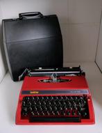 Brother Deluxe 600. AZERTY- klavier. Rood., Gebruikt, Ophalen of Verzenden