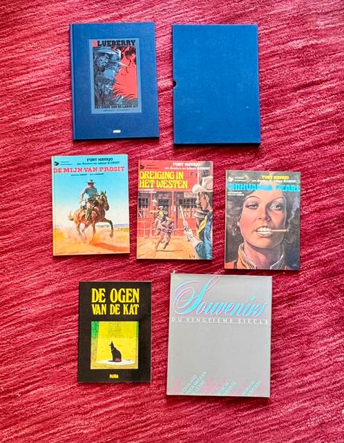 6 stripboeken waarbij J. Giraud/Moebius de hoofdrol vervult, Boeken, Strips | Comics, Zo goed als nieuw, Meerdere comics, Europa
