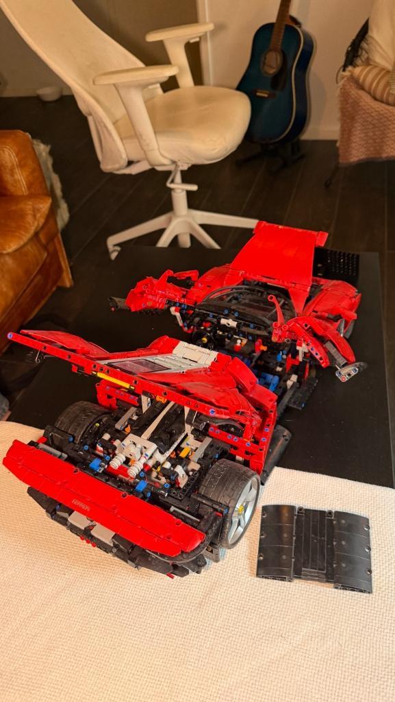 Lego ferrari Daytona sp3, Kinderen en Baby's, Speelgoed | Duplo en Lego, Zo goed als nieuw, Lego, Complete set, Ophalen of Verzenden