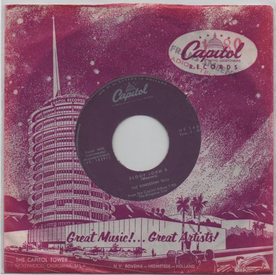 The Kingston Trio- Sloop John B. / Fast Freigh