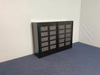 10x Schuifdeurkast Ahrend (akoestisch), nieuw zwart gespoten, Huis en Inrichting, Bureaus, Ophalen, Gebruikt