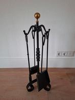 Mooie openhaard set, Ophalen of Verzenden, Gebruikt, Vrijstaande haard, Houthaard