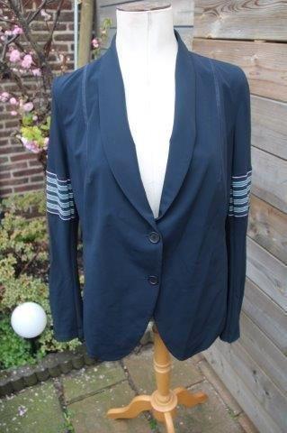 Jasje donkerblauw Penn & Ink mt 44 travelstof Vaste prijs, Kleding | Dames, Jasjes, Kostuums en Pakken, Zo goed als nieuw, Jasje