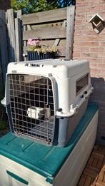 Hondenkennel voor vliegtuig, Dieren en Toebehoren, Hondenbenches, Ophalen, Gebruikt