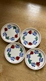 4 x petit four / theezak-schaaltjes van Boerenbont, Huis en Inrichting, Keuken | Servies, Ophalen of Verzenden, Aardewerk, Boerenbont
