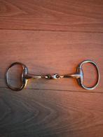 Bit,  bitten dubbelgebroken 13,5 cm voor paard, Dieren en Toebehoren, Ophalen of Verzenden, Zo goed als nieuw