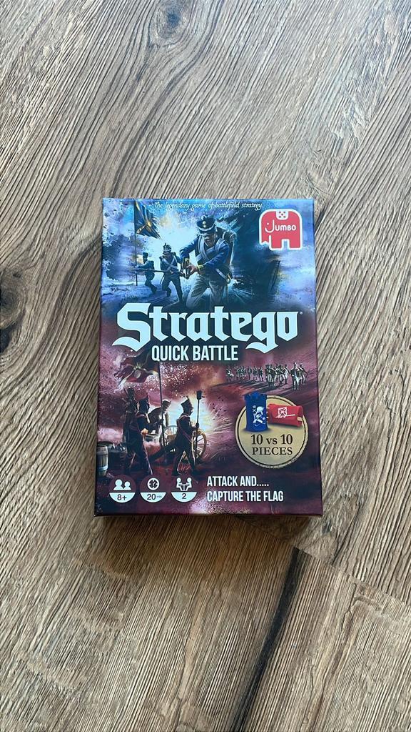 Stratego Quick Battle - Nieuw in doos!, Hobby en Vrije tijd, Gezelschapsspellen | Bordspellen, Nieuw, Een of twee spelers, Ophalen of Verzenden