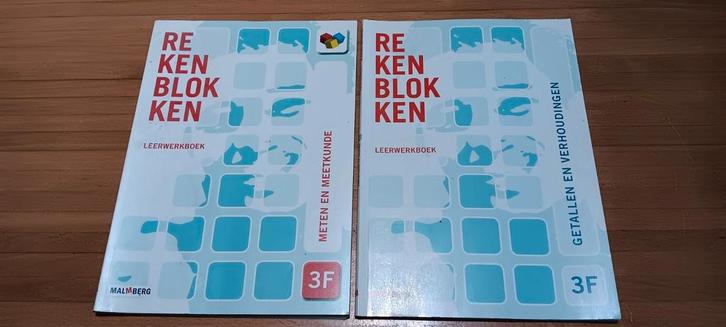 Rekenen Blokken 3F - Leerwerkboek, Boeken, Studieboeken en Cursussen, Gelezen, Niet van toepassing, Ophalen of Verzenden