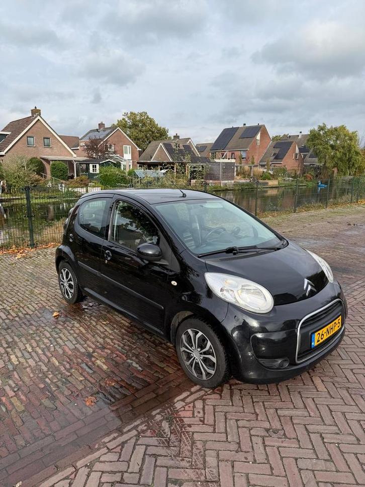 Citroën C1 1.0 5-DRS 2010 Zwart, Auto's, Citroën, Particulier, C1, Benzine, A, Hatchback, Handgeschakeld, Origineel Nederlands