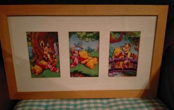 Zelfgemaakt 3 luik van Winnie de Poeh beschikbaar voor biedingen