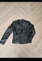 Leren jasje maat S, Ophalen of Verzenden, Zo goed als nieuw, Maat 36 (S), Zwart