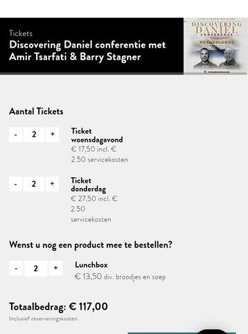 Amir Tsarfati conferentie Veenendaal, 28 en 29 mei 2025,  beschikbaar voor biedingen