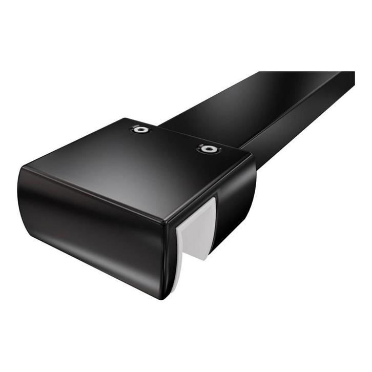 Van Rijn Stabilisatiestang zwart chroom muurprofiel 120 cm, Doe-het-zelf en Verbouw, Sanitair, Nieuw, Douche, Chroom, Glas, Ophalen