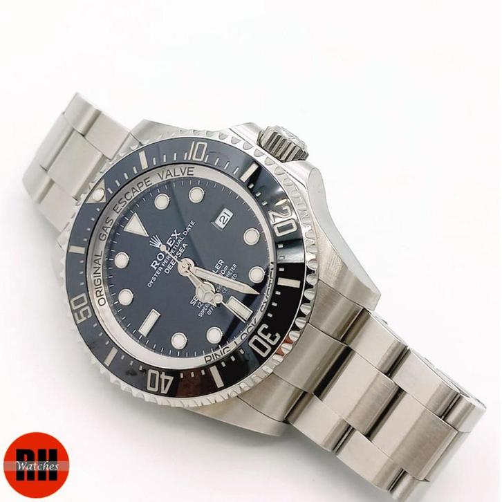 Rolex Sea Dweller Deepsea 126660, Sieraden, Tassen en Uiterlijk, Horloges | Heren, Zo goed als nieuw, Polshorloge, Rolex, Staal