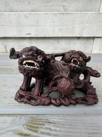 Antiek Chinees Houtsnijwerk Foodogs, Antiek en Kunst, Ophalen of Verzenden