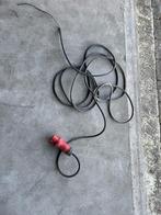 8m verlengkabel 5x4mm² met 5 polige CEE stekker, Ophalen, Zo goed als nieuw, Kabel of Snoer