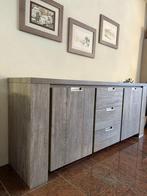 Licht Eiken Dressoir met Lades en Opbergruimte, Huis en Inrichting, Kasten | Dressoirs, Ophalen, 150 tot 200 cm, Eikenhout, Zo goed als nieuw