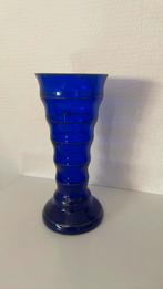 Art-deco vaas kobalt blauw, Verzenden