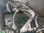 Witte stokvis fiets, Ophalen