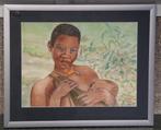 G.J. Kuiper (1926-2013) - Afrikaanse vrouw met baby, Ophalen