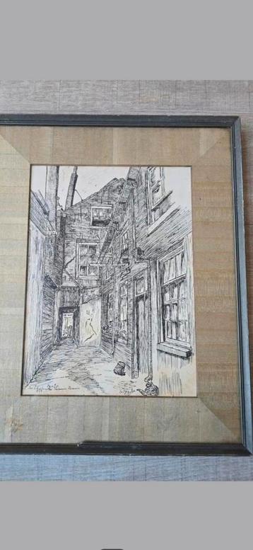 Zeldzame Pentekening 1933 Hofleverancier P.J.Gramwinckel €45 beschikbaar voor biedingen