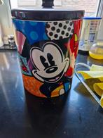 Koekjespot mickey Britto, Ophalen of Verzenden, Mickey Mouse, Zo goed als nieuw, Beeldje of Figuurtje