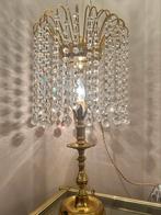 GEMERKTE SWAROVSKI kristallen tafellamp kristallen ballen, Baak, Ophalen of Verzenden, Glas, Minder dan 50 cm