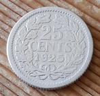 Nederland 25 cent 1925 (lot 1), Postzegels en Munten, Munten | Nederland, Zilver, 25 cent, Ophalen of Verzenden, Koningin Wilhelmina
