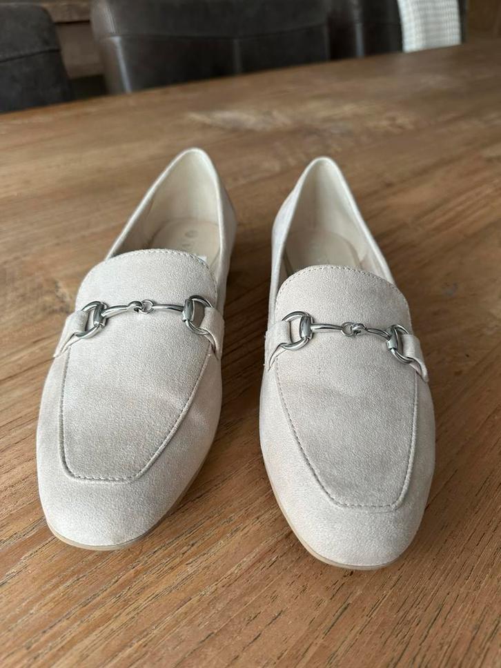 Moccasins , instappers maat 41 absolute Nieuwstaat, Kleding | Dames, Schoenen, Zo goed als nieuw, Espadrilles of Moccasins, Beige