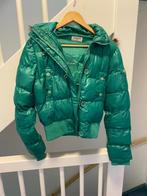 GROEN WINTER BOOMER JAS, MAAT: S, Kleding | Dames, Jassen | Winter, Ophalen of Verzenden, Gedragen, Maat 36 (S), Groen