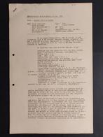 KLM kennisgeving motor-afdeeling no.718 uit 1933 (K1015), Ophalen of Verzenden, Gebruikt, Boek of Tijdschrift