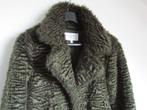 Nr.35: Mooie Jas Winterjas van Costes maat S Kunstbont groen, Ophalen, Zo goed als nieuw, Costes, Maat 36 (S)