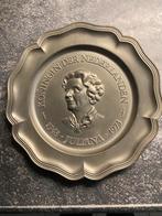 Tinnen bord Juliana 25 jarig Regeringsjubileum 1948-1973, Ophalen of Verzenden